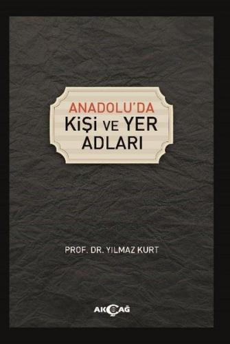 Kurye Kitabevi - Anadoluda Kişi ve Yer Adları