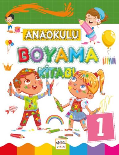 Kurye Kitabevi - Anaokulu Boyama Kitabı - 1