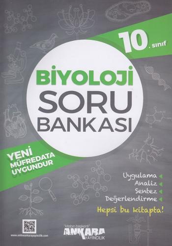 Kurye Kitabevi - Ankara 10. Sınıf Biyoloji Soru Bankası