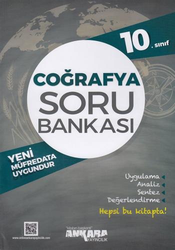 Kurye Kitabevi - Ankara 10. Sınıf Coğrafya Soru Bankası