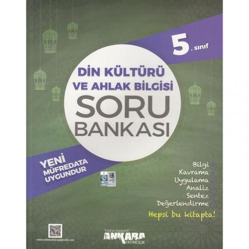 Kurye Kitabevi - Ankara 5. Sınıf Din Kültürü ve Ahlak Bilgisi Soru Ban