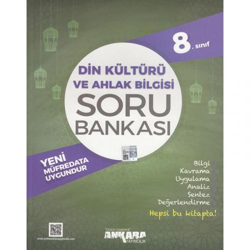 Kurye Kitabevi - Ankara 8. Sınıf Din Kültürü ve Ahlak Bilgisi Soru Ban