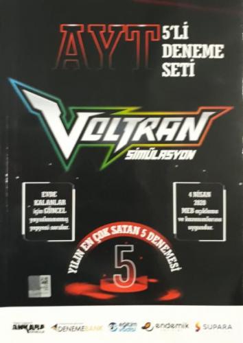 Kurye Kitabevi - Voltran AYT Voltran 5 Deneme Seti-YENİ