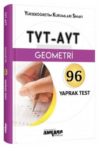 Kurye Kitabevi - Ankara TYT AYT Geometri 96 Yaprak Test Yeni