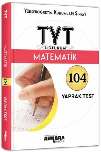 Kurye Kitabevi - Ankara YKS TYT 1. Oturum Matematik Yaprak Test Yeni