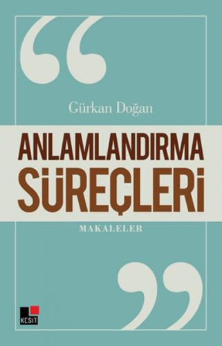 Kurye Kitabevi - Anlamlandırma Süreçleri