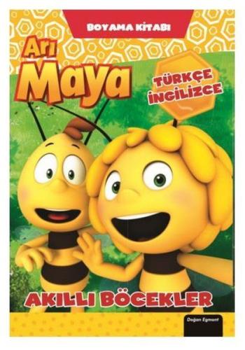 Kurye Kitabevi - Arı Maya Akıllı Böcekler Boyama Kitabı