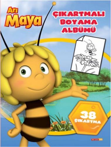 Kurye Kitabevi - Arı Maya Çıkartmalı Boyama Albümü