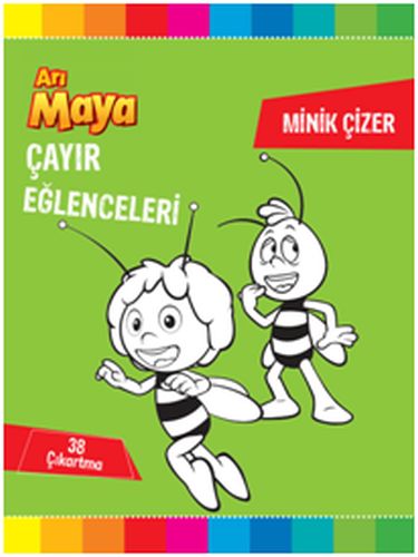 Kurye Kitabevi - Arı Maya Minik Çizer Çayır Eğlenceleri-Boyamalı Faali