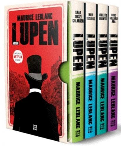 Kurye Kitabevi - Arsen Lüpen-Kutulu Siyah Set (4 Kitap Takım)