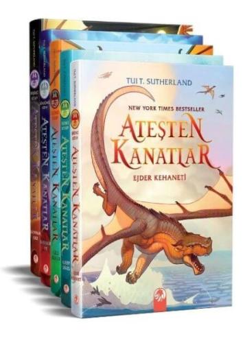 Kurye Kitabevi - Ateşten Kanatlar Serisi - 5 Kitap Takım