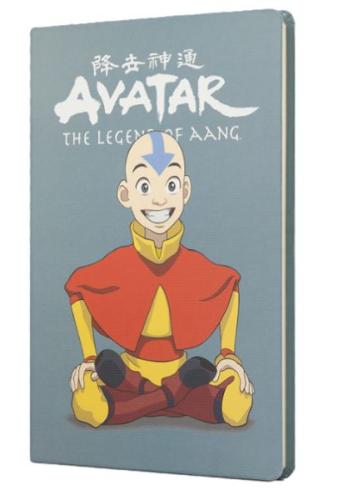 Kurye Kitabevi - Avatar Aang Sert Kapak Butik Defter Gri