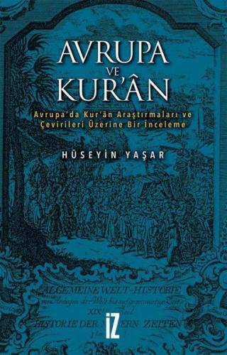 Kurye Kitabevi - Avrupa ve Kur'an Avrupada Kuran Araştırmaları ve Çevi