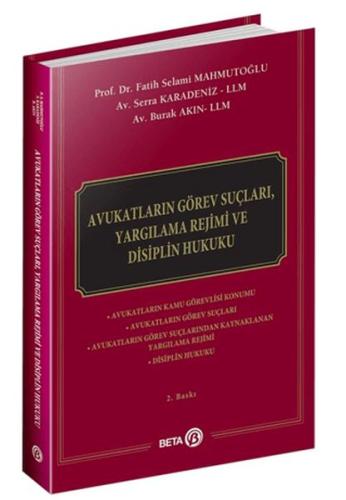 Kurye Kitabevi - Avukatların Görev Suçları, Yargılama Rejimi ve Disipl