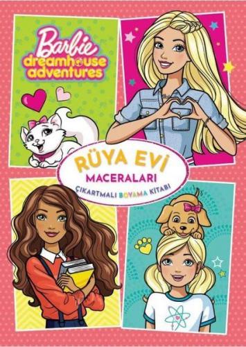 Kurye Kitabevi - Barbie Rüya Evi Maceraları Çıkartmalı Boyama Kitabı