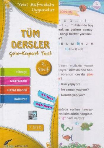 Kurye Kitabevi - Bilgili 2. Sınıf Tüm Dersler Yaprak Test