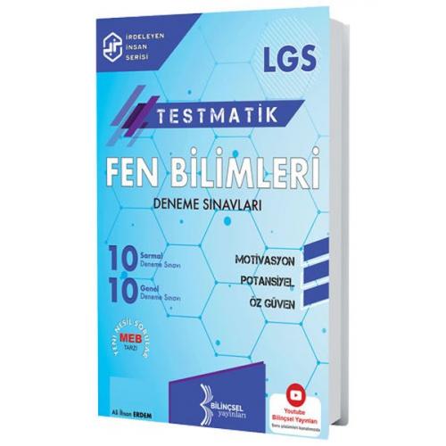 Kurye Kitabevi - Bilinçsel 2021 LGS Testmatik Fen Bilimleri Deneme Sın