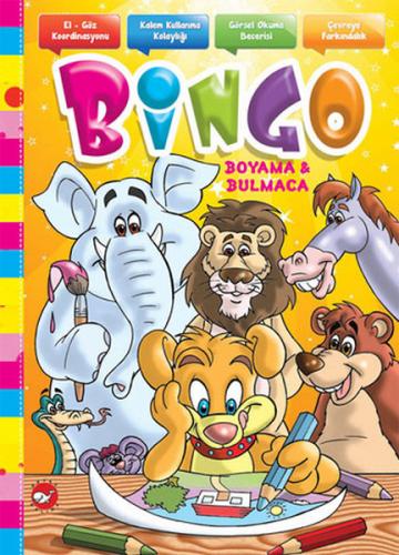 Kurye Kitabevi - Kalın Boyama - Bingo Boyama ve Bulmaca