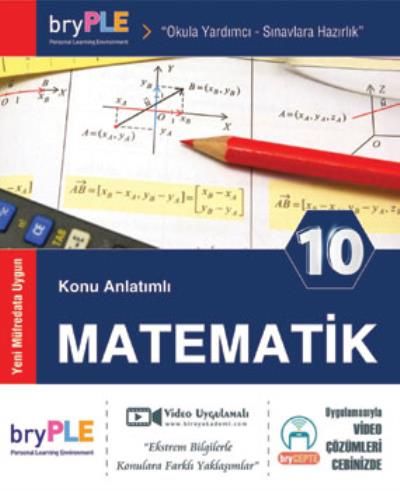 Kurye Kitabevi - Birey PLE 10. Sınıf Matematik Konu Anlatımlı-YENİ