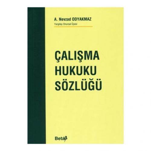 Kurye Kitabevi - Çalışma Hukuku Sözlüğü