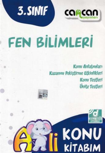 Kurye Kitabevi - Cancan 3. Sınıf Fen Bilimleri Konu Kitabım-YENİ