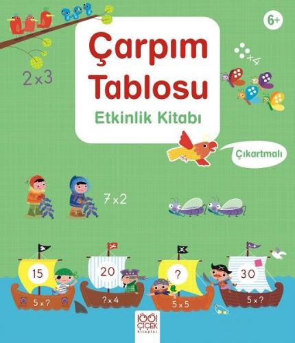 Kurye Kitabevi - Çarpım Tablosu Etkinlik Kitabı