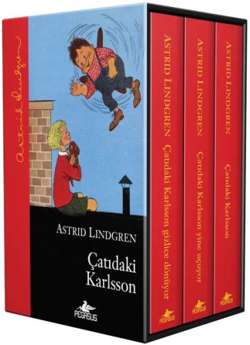 Kurye Kitabevi - Çatıdaki Karlsson Serisi Kutulu Özel Set - (3 Kitap) 