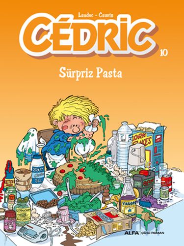 Kurye Kitabevi - Cedric 10-Süpriz Pasta