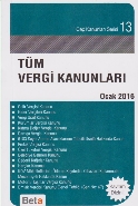 Kurye Kitabevi - Cep-13: Tüm Vergi Kanunları