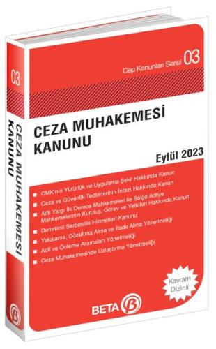 Kurye Kitabevi - Cep Kanunlari Serisi 03 - Ceza Muhakemesi Kanunu (Cep