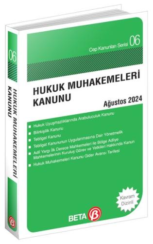 Kurye Kitabevi - Cep Kanunları Serisi 06 - Hukuk Muhakemeleri Kanunu (