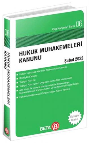 Kurye Kitabevi - Cep Kanunları Serisi 06 Hukuk Muhakemeleri Kanunu Cep