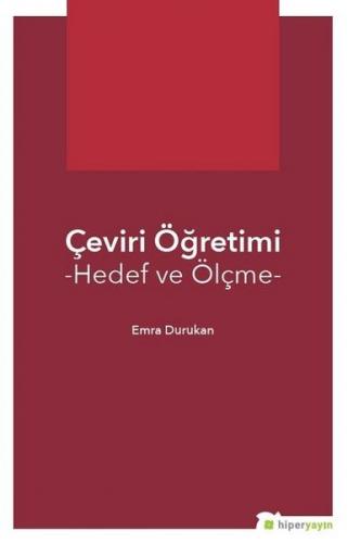 Kurye Kitabevi - Çeviri Öğretimi - Hedef ve Ölçme