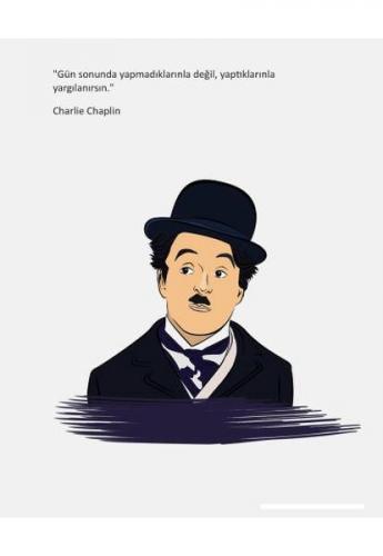 Kurye Kitabevi - Charlie Chaplin Ciltli Defter