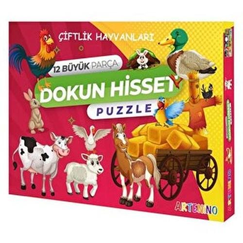 Kurye Kitabevi - Çiftlik Hayvanları - Dokun Ve Hisset Puzzle