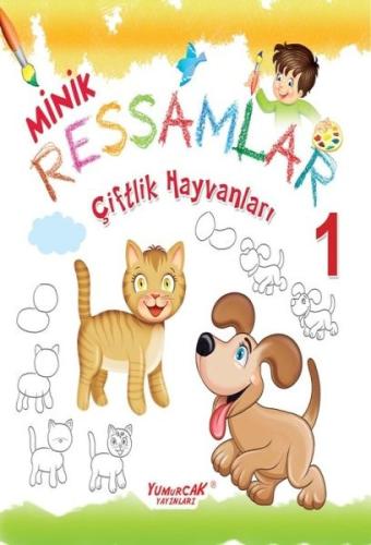 Kurye Kitabevi - Çiftlik Hayvanları-Minik Ressamlar 1