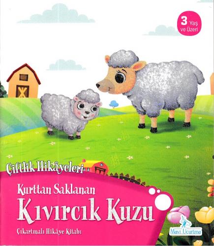 Kurye Kitabevi - Çiftlik Hikayeleri Kurttan Saklanan Kıvırcık Kuzu