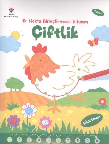 Kurye Kitabevi - İlk Nokta Birleştirmece Kitabım Çiftlik-4 Yaş