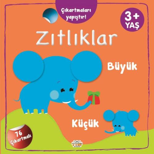 Kurye Kitabevi - Çıkartmaları Yapıştır-Zıtlıklar (Büyük-Küçük)