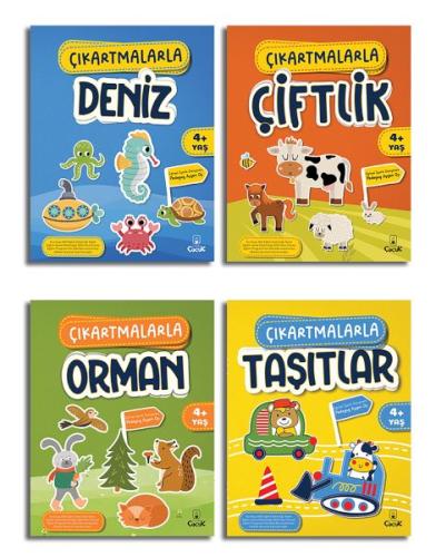 Kurye Kitabevi - Çıkartmalarla Etkinlik Serisi (4Kitap)