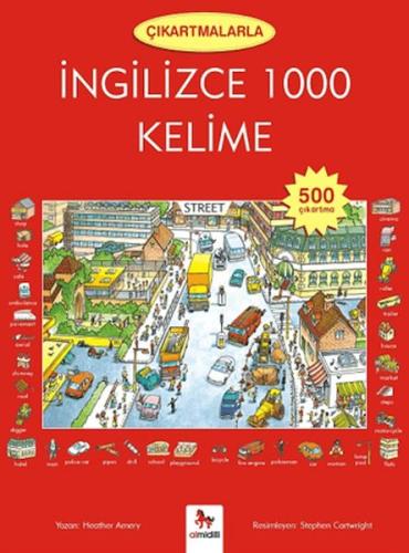 Kurye Kitabevi - Çıkartmalarla İngilizce 1000 Kelime