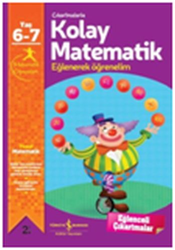 Kurye Kitabevi - Çıkartmalarla Kolay Matematik 6-7 Yaş