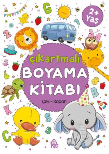 Kurye Kitabevi - Çıkartmalı Boyama Kitabı - 2 Yaş +