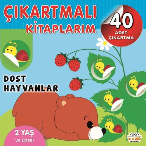 Kurye Kitabevi - Çıkartmalı Kitaplarım-Dost Hayvanlar