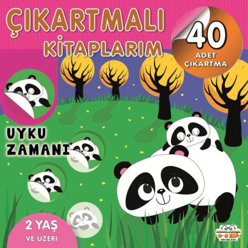 Kurye Kitabevi - Çıkartmalı Kitaplarım-Uyku Zamanı