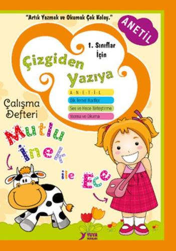 Kurye Kitabevi - Çizgiden Yazıya Çalışma Defteri-Dik Temel Harflerle