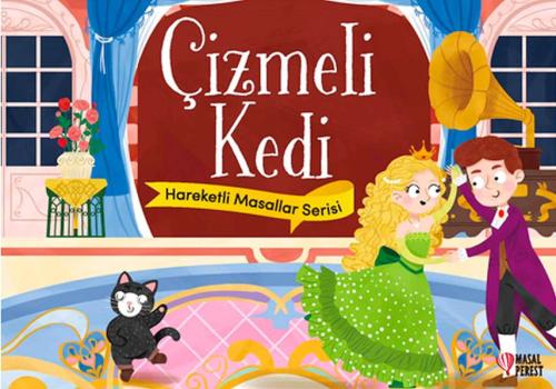 Kurye Kitabevi - Çizmeli Kedi - Hareketli Masallar Serisi