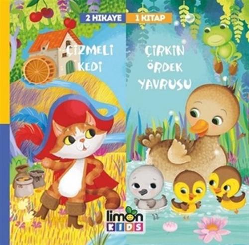 Kurye Kitabevi - Çizmeli Kedi ve Çirkin Ördek Yavrusu - 2 Hikaye 1 Kit