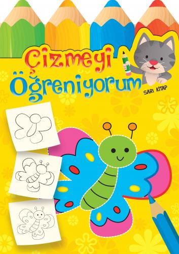 Kurye Kitabevi - Çizmeyi Öğreniyorum Sarı Kitap