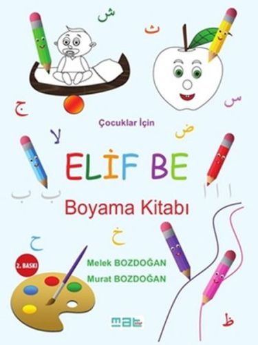 Kurye Kitabevi - Elif Be Boyama Kitabı